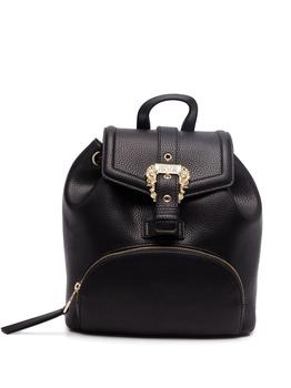 Versace | Versace Jeans Women's  Black Polyester Backpack商品图片,8.2折