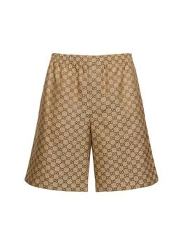 推荐Summer Gg Supreme Linen Blend Shorts商品