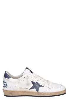 Golden Goose | Golden Goose Deluxe Brand Ball Star Lace-Up Sneakers,商家Cettire,价格¥3129