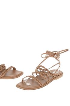 stuart weitzman凉鞋推荐, Stuart Weitzman | Stuart Weitzman Women's Brown Other Materials Sandals商品图片 