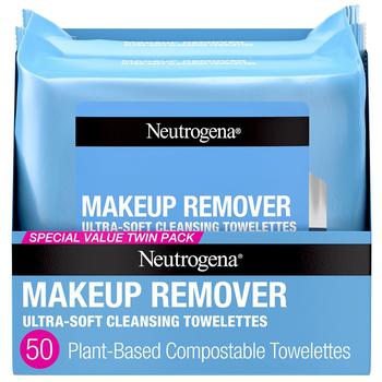 商品Neutrogena | Makeup Remover Cleansing Face Wipes,商家Walgreens,价格¥94图片