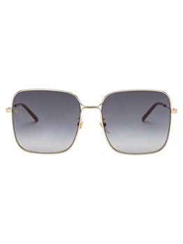 Gucci | Gucci Eyewear Square Frame Sunglasses商品图片,6.9折