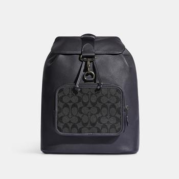 coach tabby双肩包, Coach | Coach Outlet Sullivan Backpack In Signature Canvas商品图片 4.3折