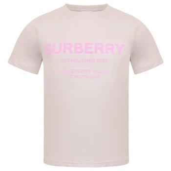 商品Girls Dusky Pink Bristle Short Sleeve T Shirt,商家Designer Childrenswear,价格¥845图片