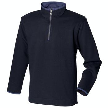 the row帆布鞋, Front Row | Front Row Mens Soft Touch 1/4 Zip Sweatshirt Top (Navy) Navy (Blue)商品图片 8.1折起