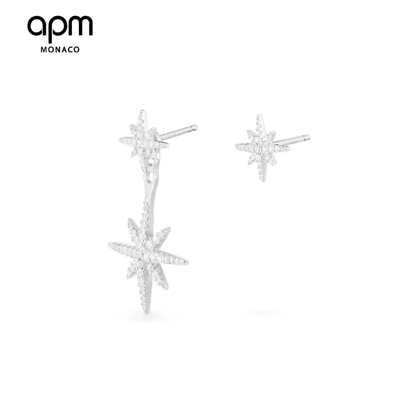 apm Monaco | apm MONACO 六芒星耳钉 AE10596OX,商家YCGJ,价格¥506