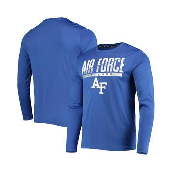 CHAMPION | Men's Royal Air Force Falcons Wordmark Slash Long Sleeve T-shirt商品图片,