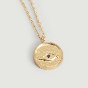 小银瓶, MONSIEUR | Joseph Small Saphir vermeil necklace Silver-gilt Monsieur商品图片 