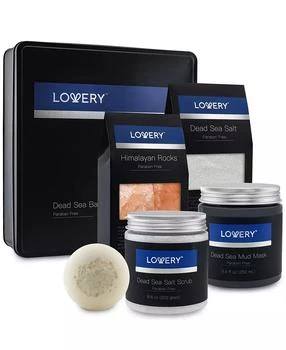 Lovery | Dead Sea Bath and Body Gift Set Home Spa Kit, 5 Piece, Created for Macy's,商家Macy's,价格¥269