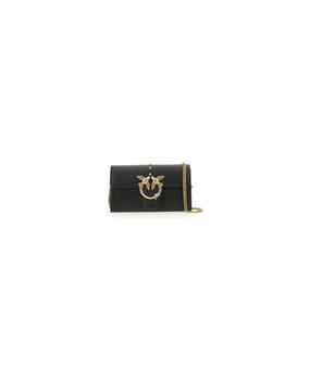 pinko邮差包女包, PINKO | Logo Plaque Chain-link Crossbody Bag商品图片 9.1折