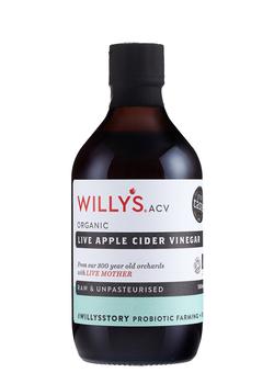 商品Willy's | Organic Live Apple Cider Vinegar with Live Mother 500ml,商家Harvey Nichols,价格¥78图片
