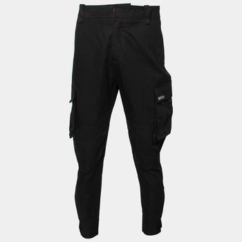 推荐Dior Homme Black Cotton Cargo Pants M商品