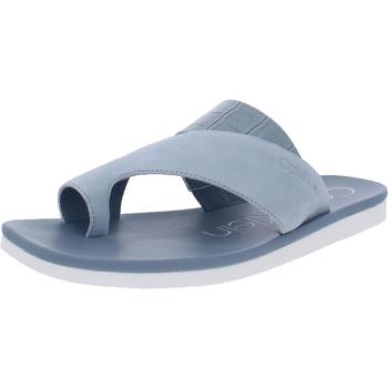 ck鞋真假, Calvin Klein | Calvin Klein Womens Rini Mixed Media Toe Loop Flip-Flops商品图片 6折