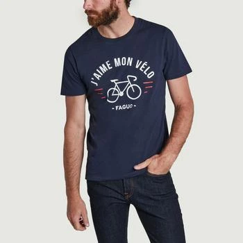 推荐Homme Des Bois T-Shirt Navy Blue FAGUO商品