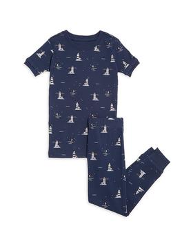 product Boys' Lighthouse Print Pajama Set - Little Kid image