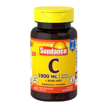 商品Sundance | Sundance Vitamin C 1000 mg Coated Caplets, 60 Ea,商家MyOTCStore,价格¥36图片