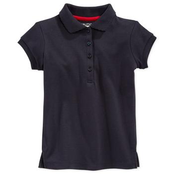 推荐Plus Girls Short Sleeve Interlock Polo Shirt商品