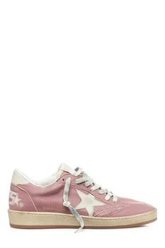 Golden Goose | Golden Goose Deluxe Brand Ball Star Lace-Up Sneakers,商家Cettire,价格¥3145