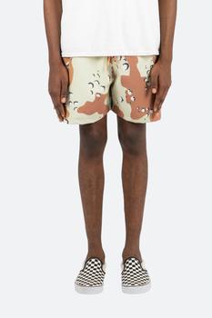 mnml短裤, MNML | Camo Ripstop Shorts - Desert Camo商品图片 