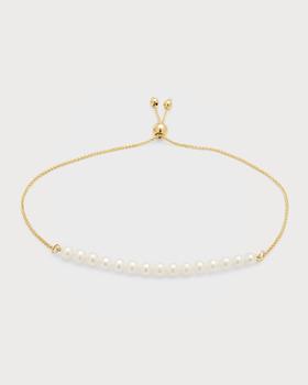商品14K Bolo Bracelet with Freshwater Pearls图片