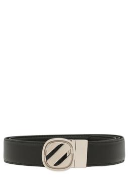 zegna皮带, Zegna | Z Zegna Logo Buckle Belt商品图片 5.7折