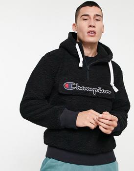 推荐Champion fleece with hood in black商品