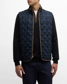 推荐Men's Essex Quilted Wool Travel Vest商品