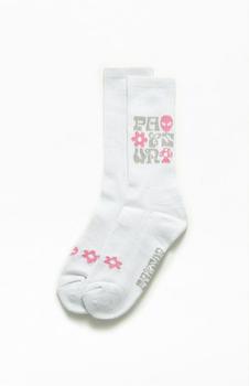 PacSun | Mushroom Alien Flower Crew Socks商品图片,