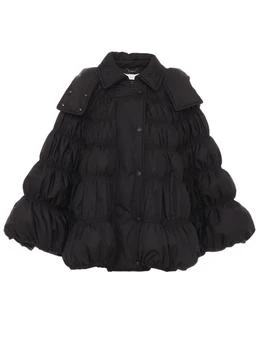 推荐Short puffer cape coat商品