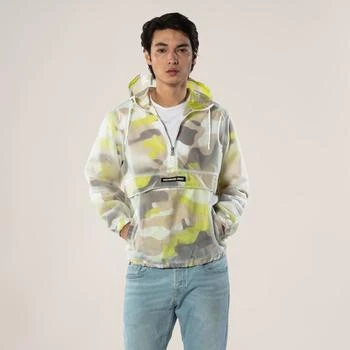 推荐Men's Translucent Camo Print Popover Jacket商品