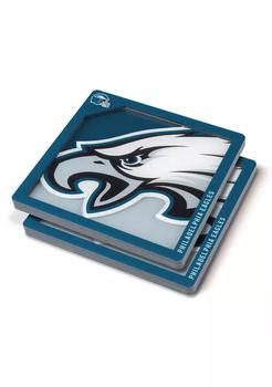 商品You The Fan | NFL Philadelphia Eagles 3D Logo Series Coasters,商家Belk,价格¥326图片