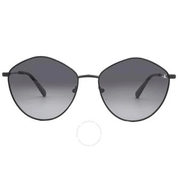 Calvin Klein | Grey Gradient Oval Ladies Sunglasses CKJ22202S 001 61 1.6折