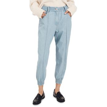 10 Crosby Derek Lam, Derek Lam | Derek Lam 10 Crosby Womens Phoenix Light Wash Cotton Jogger Pants商品图片 1.1折