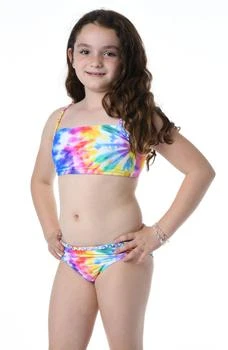 Hobie | Kids' Tie Dye Two-Piece Swimsuit,商家Nordstrom Rack,价格¥113