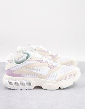 NIKE | Nike Zoom Air Fire trainers in pearl white and lilac商品图片,
