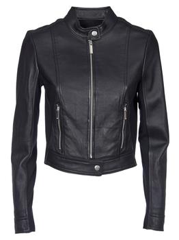 推荐Michael Kors Women's  Black Other Materials Outerwear Jacket商品