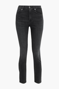 IRO | Hauss cropped high-rise skinny jeans商品图片,3折