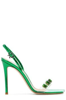 推荐Gianvito Rossi Ribbon Candy Heeled Sandals商品