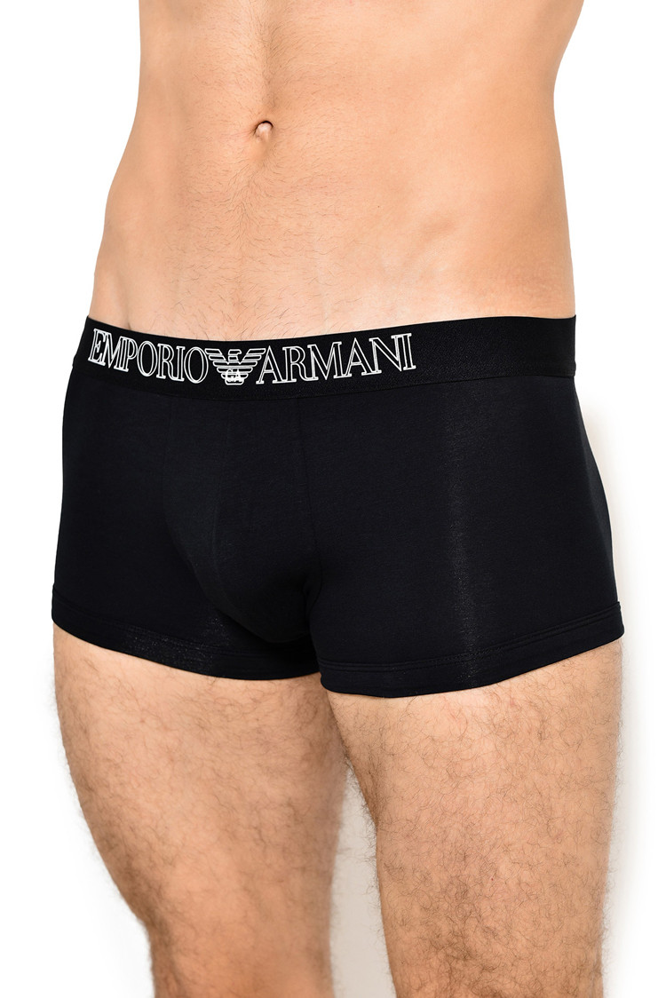 时尚阿玛尼内裤男装, Emporio Armani | EMPORIO ARMANI 其他黑色男士内裤 1118249P710-20商品图片 5.7折, 独家减免邮费