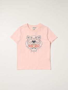 推荐Kenzo Junior cotton t-shirt with logo商品