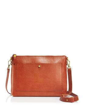 Madewell | The Transport Leather Crossbody商品图片,额外7.5折x额外9.5折, 独家减免邮费, 额外七五折, 额外九五折