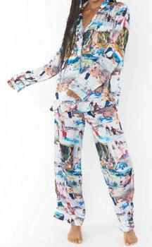 Show Me Your Mumu | Classic Pajama Set In Ski Postcard,商家Premium Outlets,价格¥701