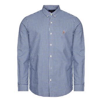 推荐Polo Ralph Lauren Shirt Gingham - Blue / White商品