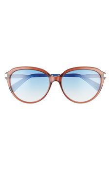 Longchamp | Le Pliage 56mm Gradient Tea Cup Sunglasses商品图片,