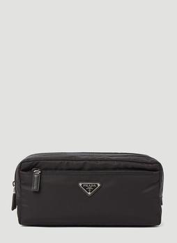 Prada | Re-Nylon Travel Pouch in Black商品图片,