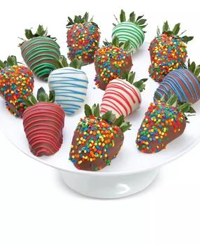 Chocolate Covered Company | 12-Pc. Birthday Belgian Chocolate Covered Strawberries,商家Macy's,价格¥292