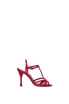 Manolo Blahnik | Sandals marana Leather Fuchsia Dark Pink 4.5折