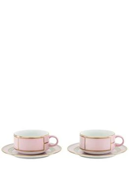 GINORI 1735 | Diva Colonna 2-piece Tea Set,商家LUISAVIAROMA,价格¥3709