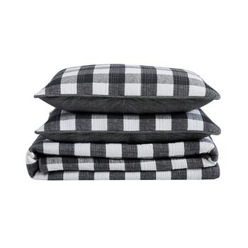 Eddie Bauer是什么牌子, Eddie Bauer | Lakehouse 3 Piece Plaid Quilt Set, King商品图片 