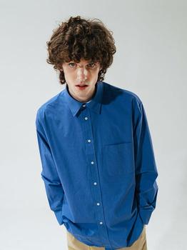 萨克斯, KINDS | CATION STANDARD PAPER SHIRT VER2 SAX商品图片 9.6折×额外8.5折, 额外八五折